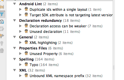 Android Lint Summary
