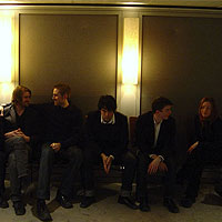 An image of Mikael, Mathias, Olof, Daniel, Rasmus and Kristina