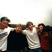 An image of Stefan, Erik, Anders, Johan, Daniel