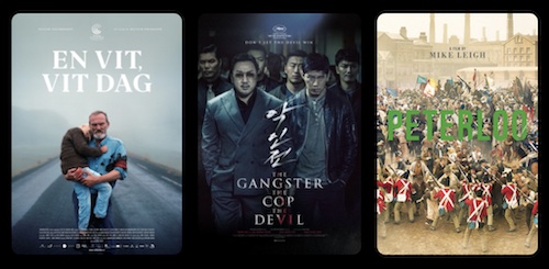 A screenshot of movie covers